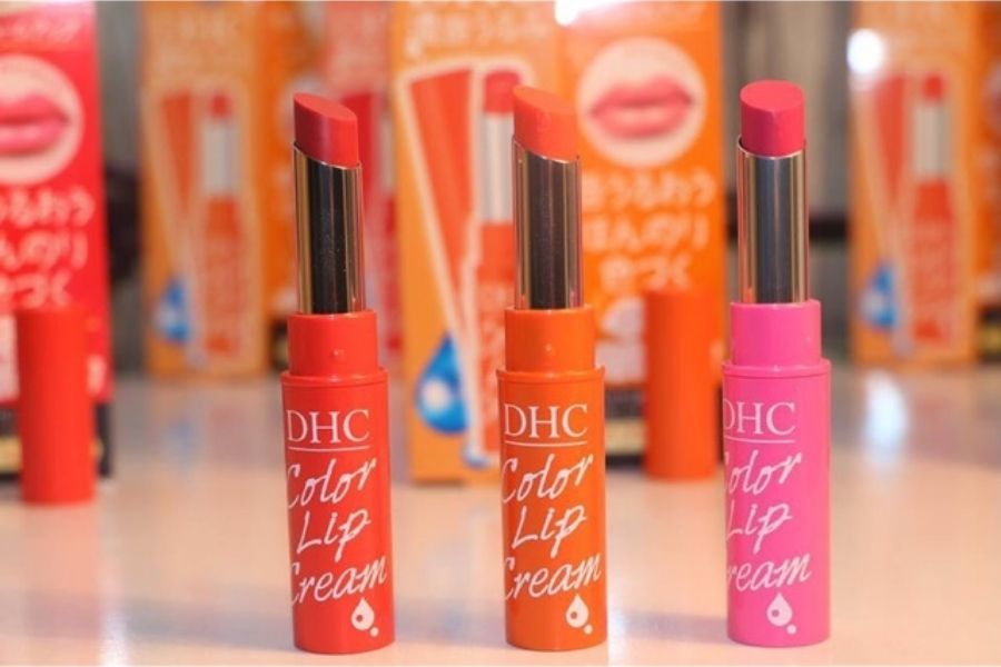 Son dưỡng môi có màu DHC Color Lip Cream