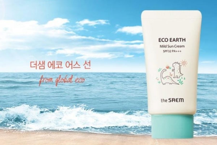 The Saem Eco Mild Sun Cream 