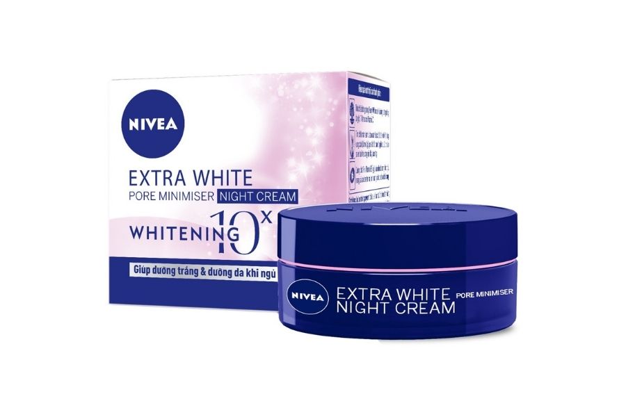 review kem dưỡng Nivea Extra White Night Cream