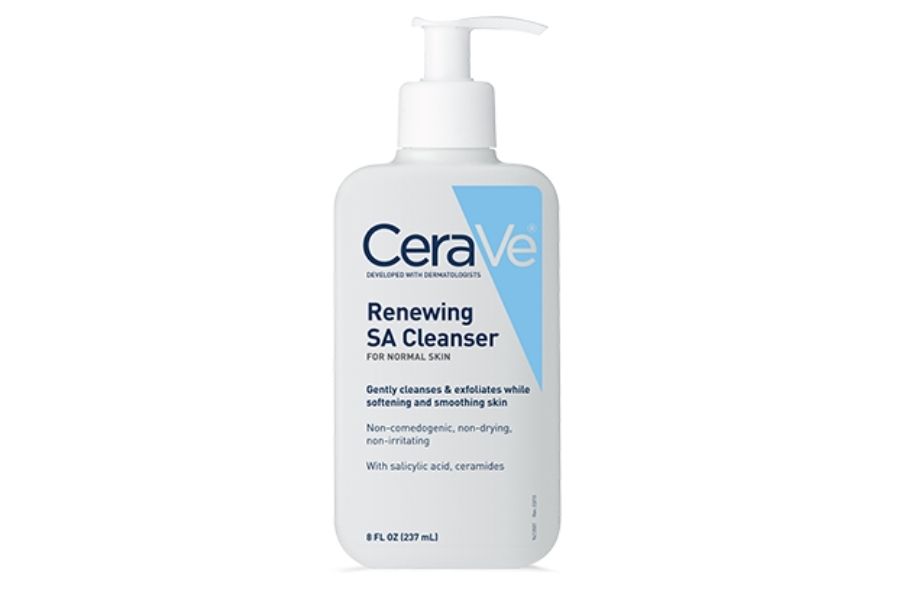 Bao bì sữa rửa mặt Cerave Renewing SA Cleanser