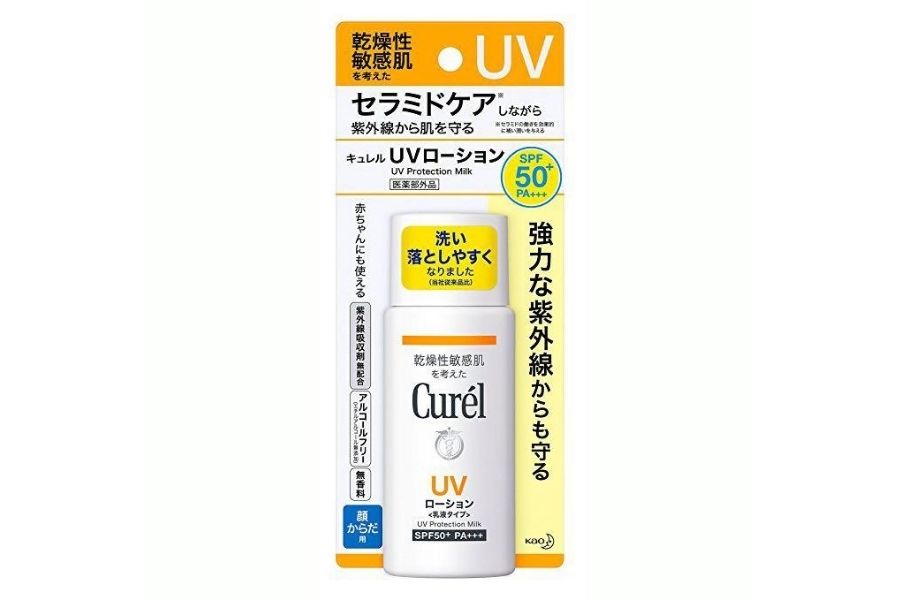 Kem chống nắng Curel UV Protection Face Milk giá bao nhiêu