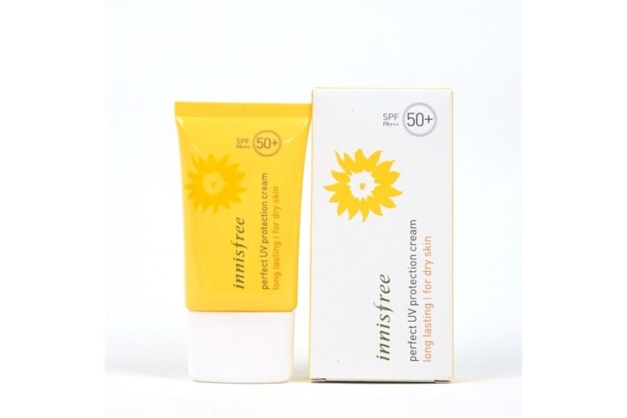 Kem chống nắng Innisfree Perfect UV Protection Cream Long Lasting For Dry Skin