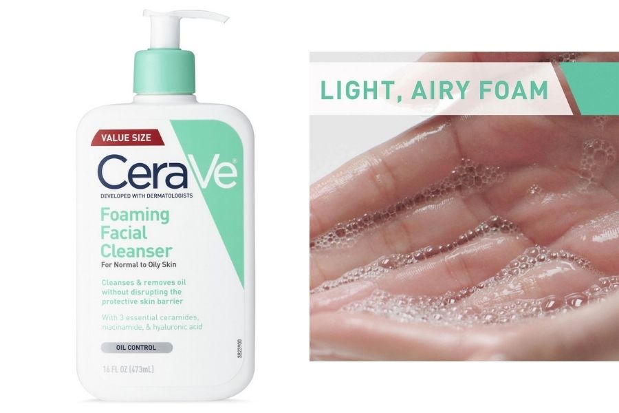 Sữa rửa mặt CeraVe Facial Cleanser For Normal To Oily Skin  
