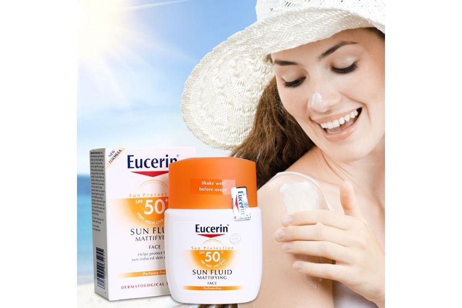 Thành phần kem chống nắng Eucerin Sun Fluid Mattifying SPF 50+